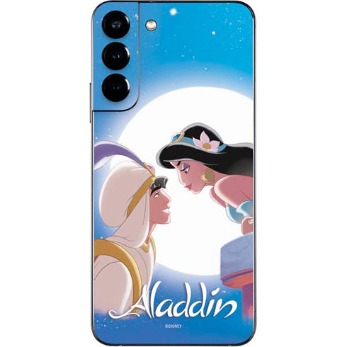 Disney Aladdin and Princess Jasmine Kiss Galaxy S22 Plus Skin